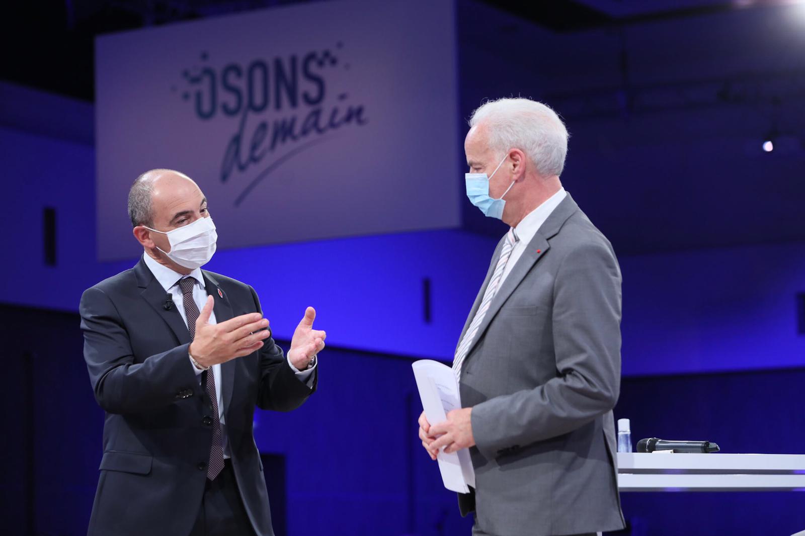 Alain Griset et Philippe Coy