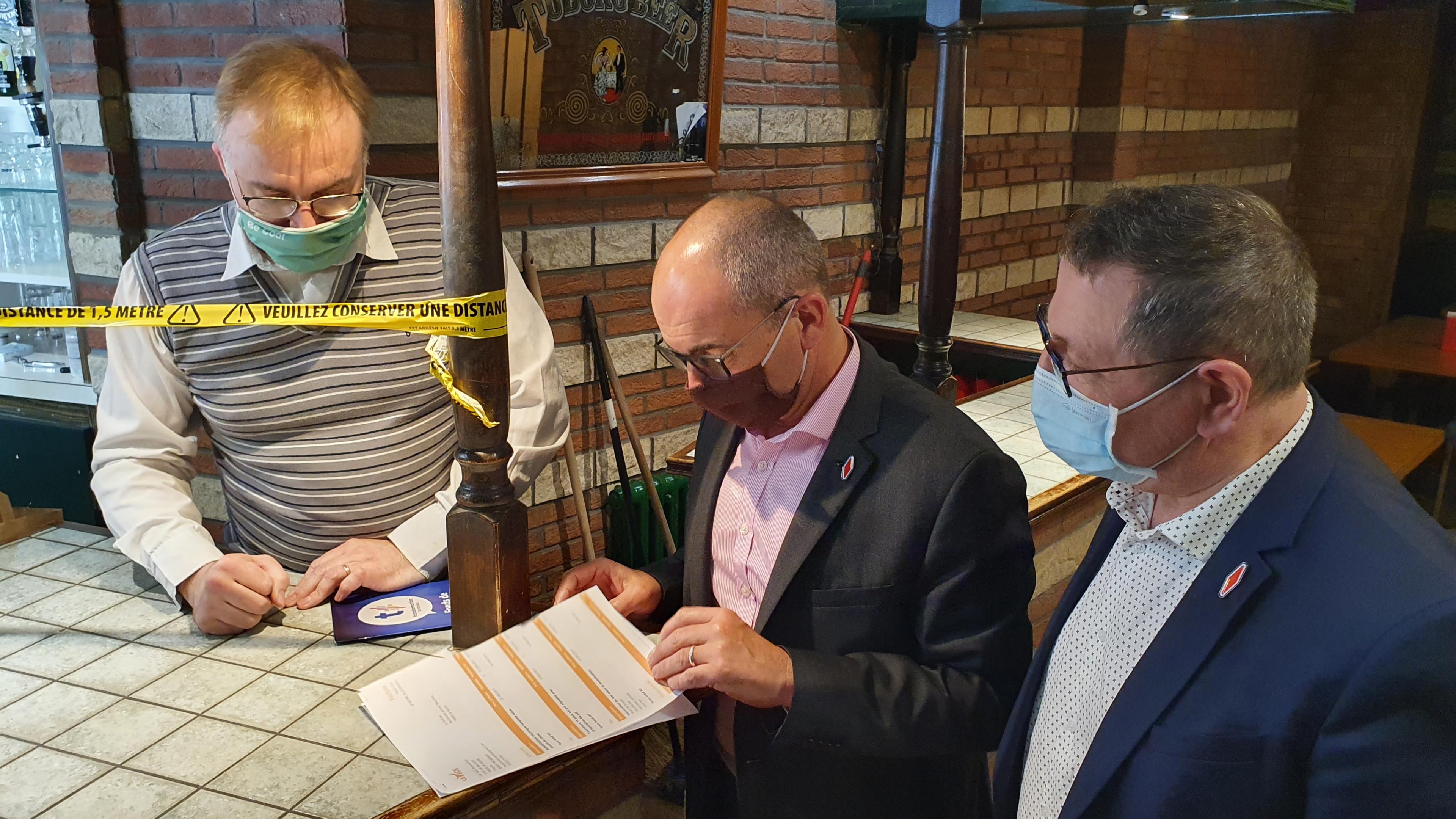 Visite de Philippe Coy chez Emmanule Poyen