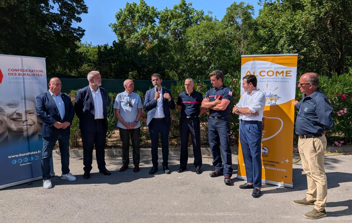 Lancement campagne Mégot Eté 2026