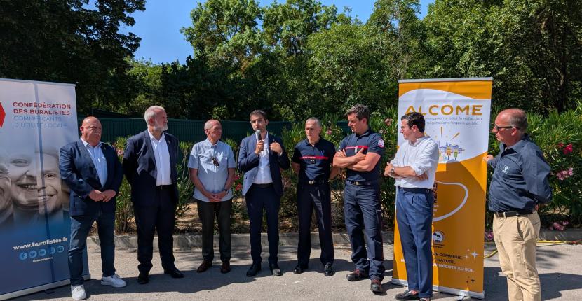 Lancement campagne Mégot Eté 2026